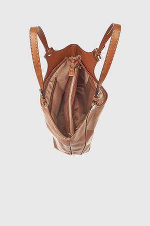 VERDE FASHION | Borsa a spalla in ecopelle