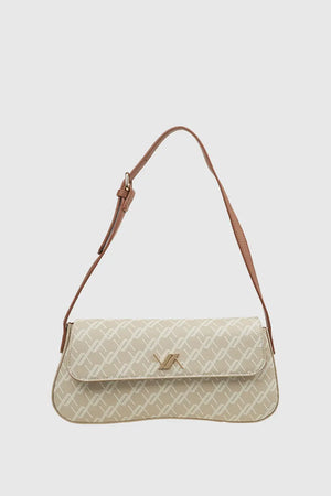 VERDE FASHION | Borsa baguette a spalla