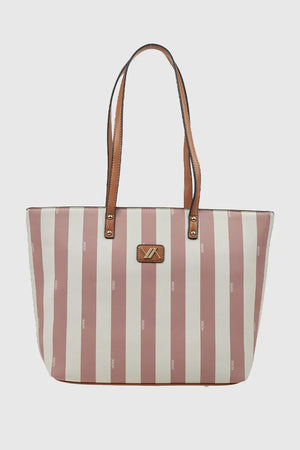 VERDE FASHION | Shopper motivo a righe