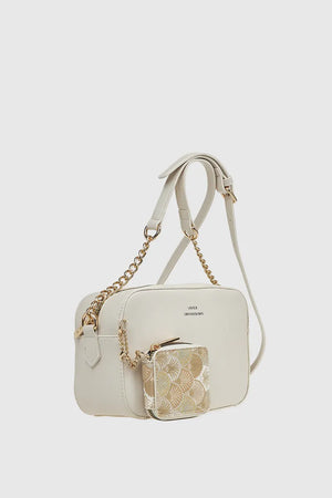 VERDE FASHION | Camera bag a tracolla con portamonete