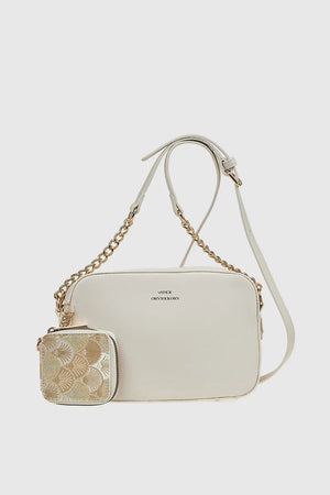 VERDE FASHION | Camera bag a tracolla con portamonete