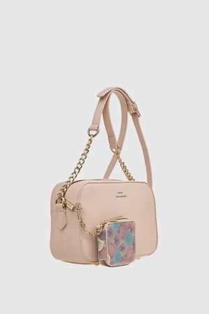VERDE FASHION | Camera bag a tracolla con portamonete