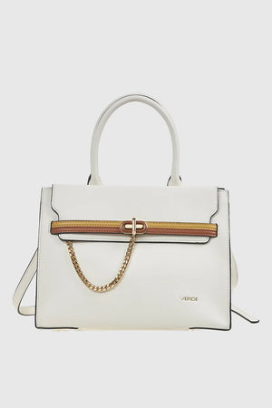 VERDE FASHION | Borsa cartella grande a tracolla