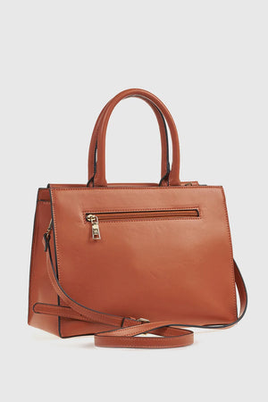 VERDE FASHION | Borsa cartella grande a tracolla