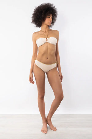 VERDISSIMA Mare | Slip con laccetti Gold