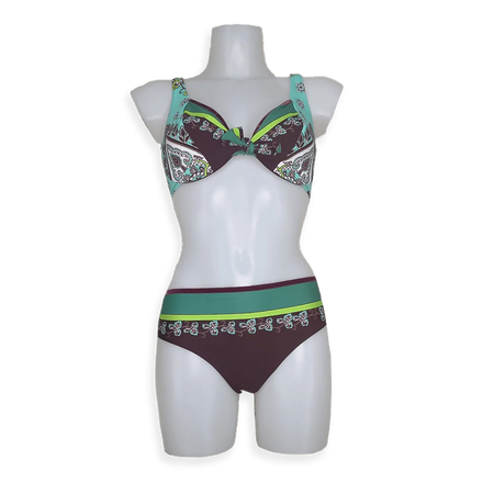 Oroblu Costume due Pezzi Wired Bra Lucrezia VOBB67212 S100 - Passarelli Biancheria