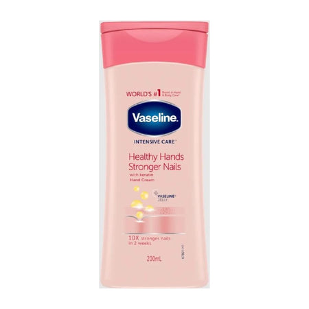 VASELINE INTENSIVE CARE HEALTHY HAND & STRONGER NAILS 200ML PER HAND,NAILS AND SKIN