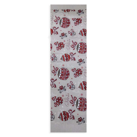 Via Roma 60 Runner Natalizio in Cotone 50x150cm Addobbi S13 - Passarelli Biancheria