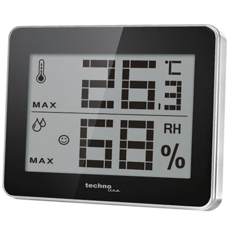 TECHNO LINE Mod. WS9450 - Termometro- igrometro digitale con memoria minima-massima - Digital thermometer- hygrometer with minimum-maximum memory