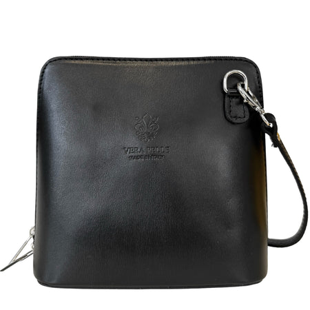 Modarno Borsetta a tracolla in vera pelle utility 18x8x16 cm