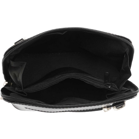 Modarno Borsetta a tracolla in vera pelle utility 18x8x16 cm