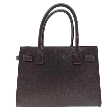 Modarno Borsa a mano e a tracolla "Gina"  in vera pelle 28x14x20cm