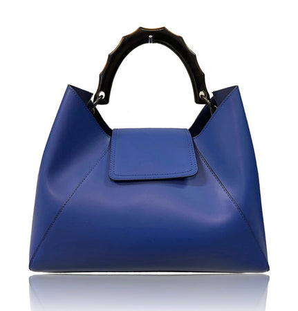 Modarno Borsa a mano in Pelle con pattina in Cavallino "Chloe"