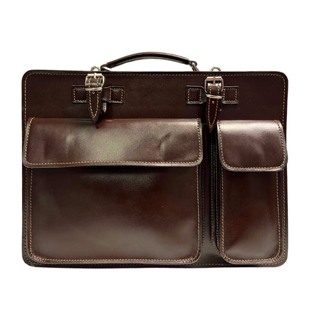 Modarno Pelle Briefcase Uomini, Borsa in pelle, Borsa Avvocati, Regalo di Natale per lui, Borsa da lavoro, Made in Italy, Borsa Spalla