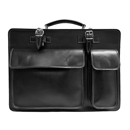 Modarno Pelle Briefcase Uomini, Borsa in pelle, Borsa Avvocati, Regalo di Natale per lui, Borsa da lavoro, Made in Italy, Borsa Spalla