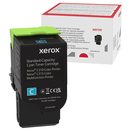 Xerox Cartuccia Ciano Per C310/C315 2.000 Pag