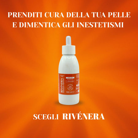 Rivenera Siero Viso Antirughe – Anti-Invecchiamento con Collagene Idrolizzato – Idratante e Nutriente per Pelle Matura e Disidratata – 50ml – AlohaLabs