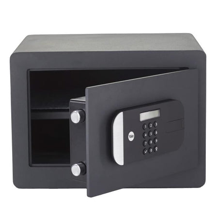 YALE Cassaforte di alta sicurezza con serratura elettronica (certificata SKG), dimensioni domestiche H.25 x L.35 x P.30 cm (18,6 L)
