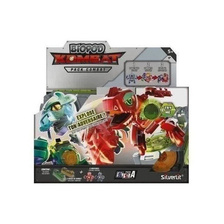 Carattere in miniatura - Ycoo - Kombat Duo Pack Pack Edition nella sua capsula - Sound and Bright - 5 anni