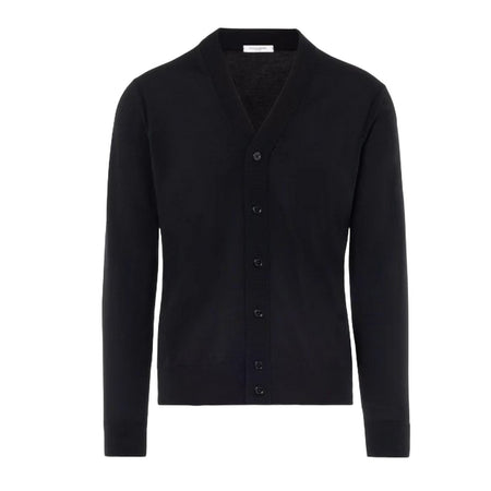 PAOLO PECORA cardigan uomo paolo pecora - maglia cardigan - nero da uomo