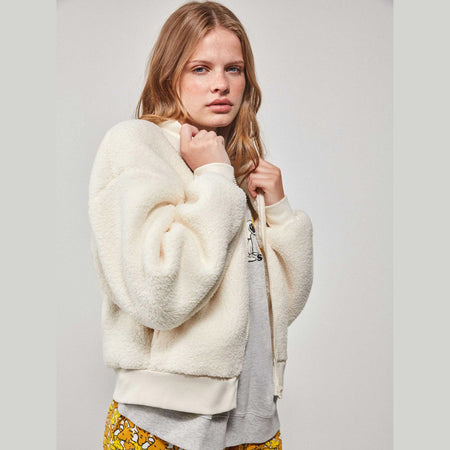 Giacca Bomber Donna Gisela 2/20216U in Montone Sintetico