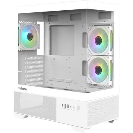 Case senza alimentatore - ZALMAN CHRONIX - Mid-tower - Formato ATX - Nero
