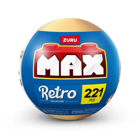 Set di costruzioni - ZURU - Retro - 221 pezzi - 6 design - Atmosfera nostalgica