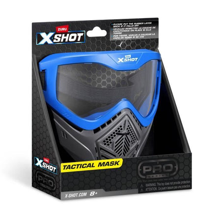 Accessorio - ZURU - Maschera X-SHOT Excel Blue - Maschera regolabile - Design elegante - Ventilazione integrata