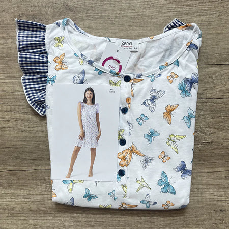 Zero Pigiamore Camicia da Notte Senza Maniche 413918 S44