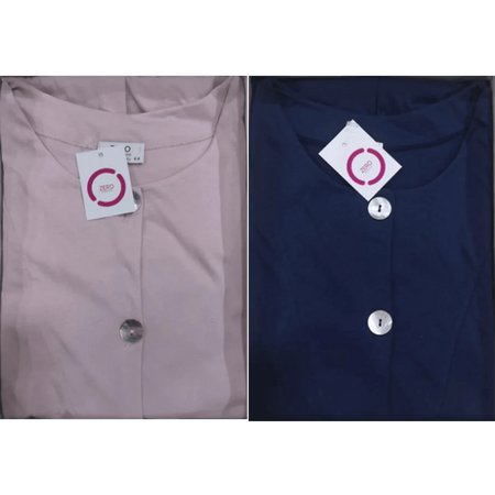 Zero Pigiamore Vestaglia Estiva Abbottonata da Donna 3379 S40 - Passarelli Biancheria