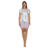Zero Pigiamore Pigiama Estivo Corto da Donna 3358 S40 - Passarelli Biancheria
