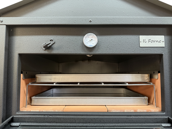 Forno a Legna 81 X103 Mod.Casetta Combustione Separata (81 Larghezza 103 Profondita')