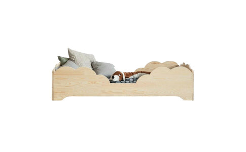 Lettino Montessori CHICCHI beige 180 x 90 cm