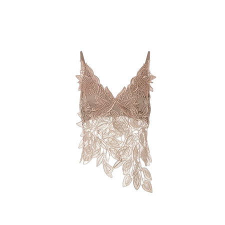 Alberta Ferretti canotte e top donna alberta ferretti - top - beige da donna