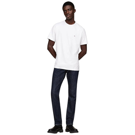 Tommy Hilfiger t-shirt bianca tech MW0MW37313YBR T-shirt Tommy Hilfiger