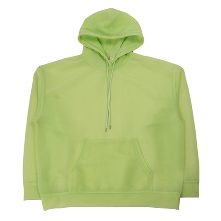 AURALEE Elastic Sheer Nylon P/O Parka in Lime Green da uomo