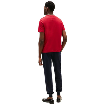 Tommy Hilfiger t-shirt rosso magma MW0MW39995XLD T-shirt Tommy Hilfiger