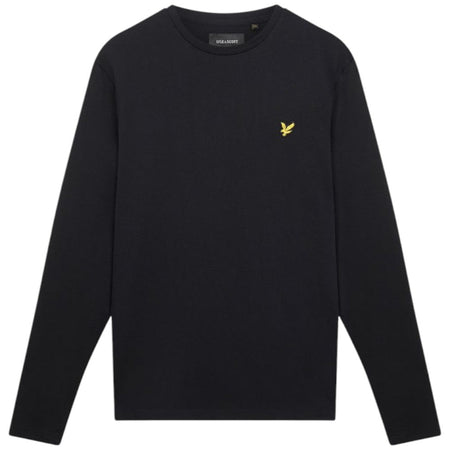 Lyle Scott t-shirt nera manica lunga TS512VOG T-shirt Lyle & Scott