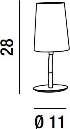 Abat-jour-classico-Perenz-MASH-6696-E14-LED-lampada-tavolo-flessibile-orientabile