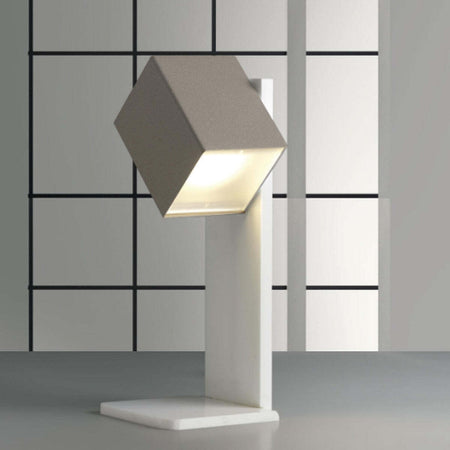 Abat-jour-moderna-Cattaneo-CUBICK-767-9L-13W-LED-lampada-tavolo-metacrilato-orientabile-monoemissione-30CM-1140LM-3000°K-IP20
