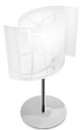 Abat-jour-moderna-Gea-Luce-NEREIDE-L-E14-LED-vetro-lampada-tavolo