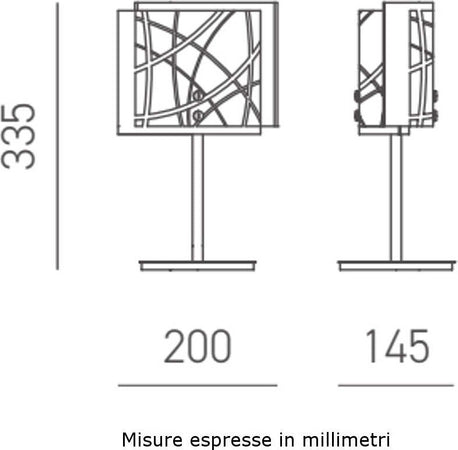 Abat-jour-moderna-Gea-Luce-NEREIDE-L-E14-LED-vetro-lampada-tavolo