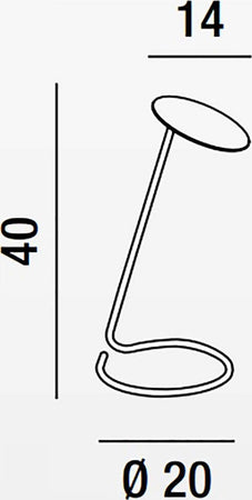 Abat-jour-moderna-Perenz-KOBRA-6656-B-LC-LED-lampada-tavolo-scrivania-orientabile-metallo