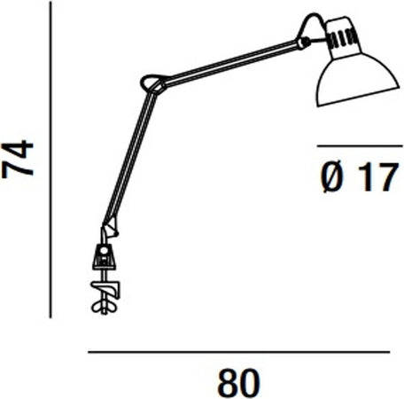 Abat-jour-morsetto-metallo-Perenz-ARC-4025-LED-lampada-scrivania-orientabile-tecnica-E27-IP20