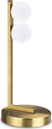 Abatjour-Contemporanea-Ping-Pong-Metallo-Ottone-Led-Integrato-6W-3000K-Ip20