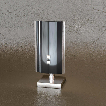 Abatjour-Contemporaneo-Shadow-Metallo-Bianco-Vetro-Nero-1-Luce-G9