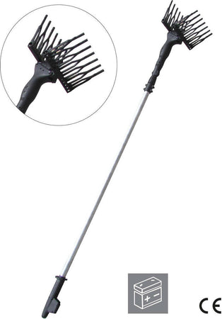 Abbacchiatore Elettrico Doppio Pettine Asta Telescopica 140watt Alimentazione Con Batteria 12v Fai da te/Attrezzi elettrici da giardinaggio/Utensili elettrici da giardino/Rastrellatori Non solo alimenti - Albano Laziale, Commerciovirtuoso.it