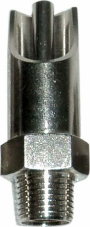 Abbeveratoio suini acciaio e ottone Ø 25mm filetto M1/2" confezione da 3 pezzi