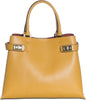 Abigail----Borsa-da-Donna-Gialla-In-Vera-Pelle