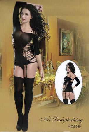 Abito-Sexy-Con-Reggicalze-Body-Lingerie-Intimo-Donna-Hot-Nero-Taglia-Unica-8889